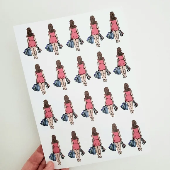 LB039 Custom Poshmark Stickers Handmade Shipping Label Supplies [Price Firm] - Picture 4 of 8